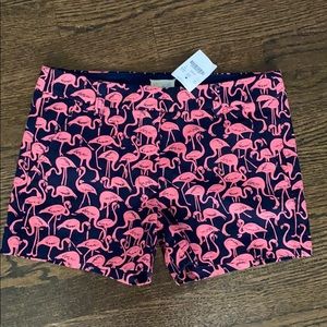 Girls Crew Cuts flamingo shorts